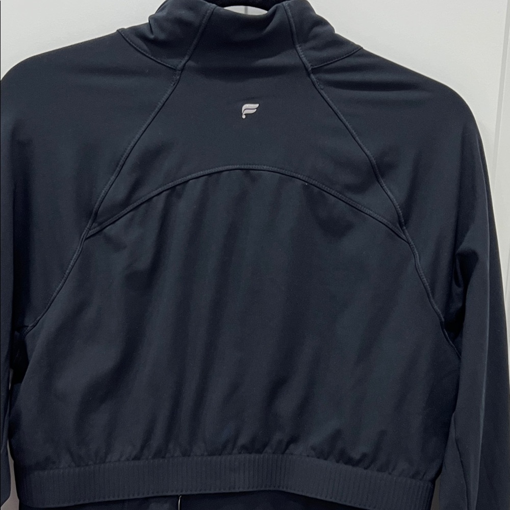 Fabletics Midnight Black Bomber Jacket - image 6